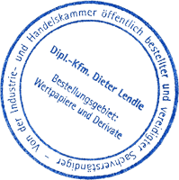 Stempel Sachverständiger Lendle